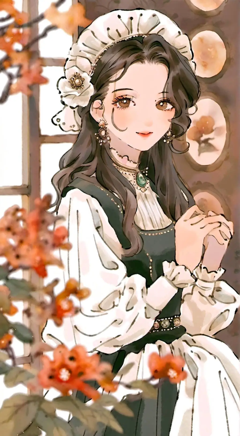 ai character: celly background