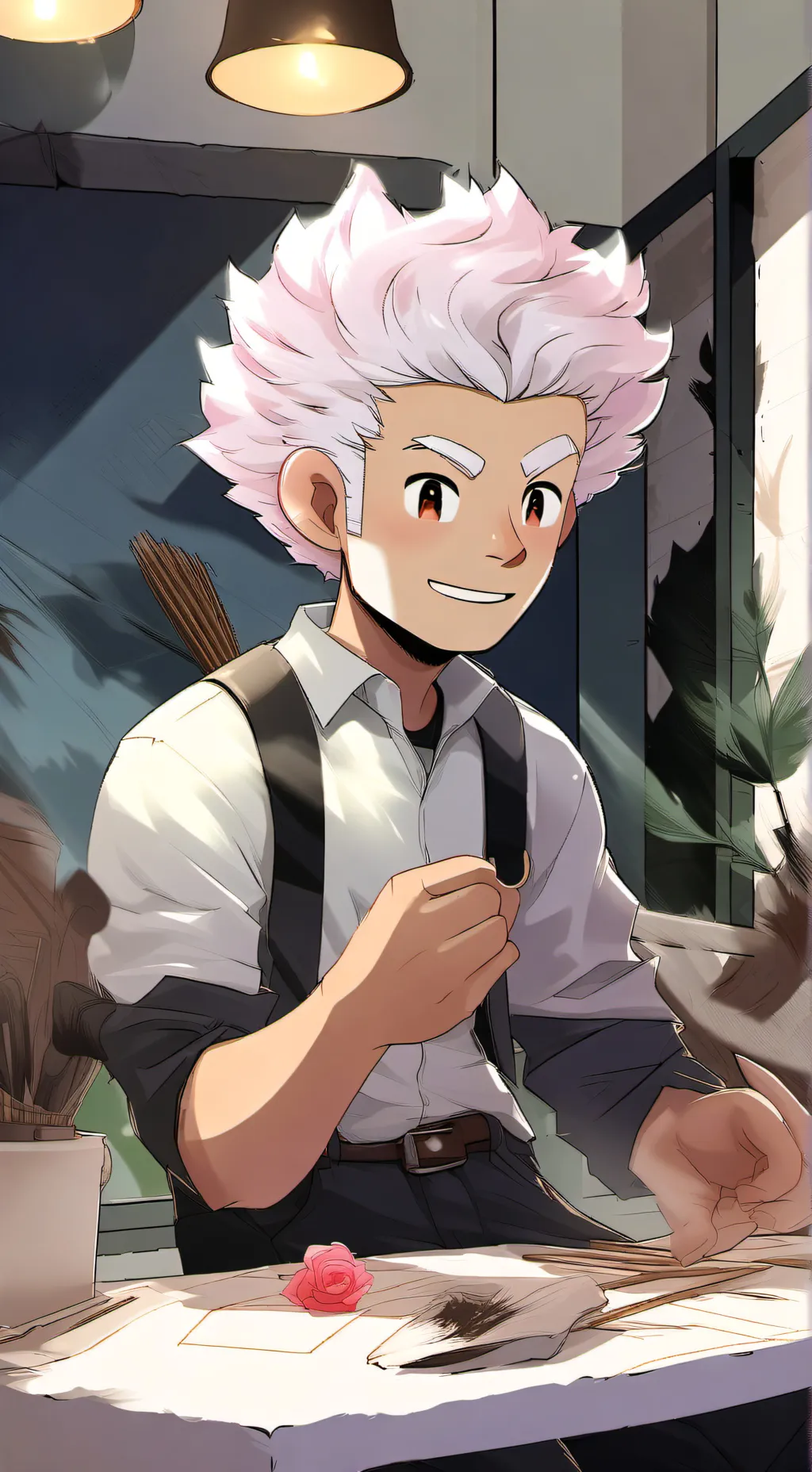 ai character: yoshua background