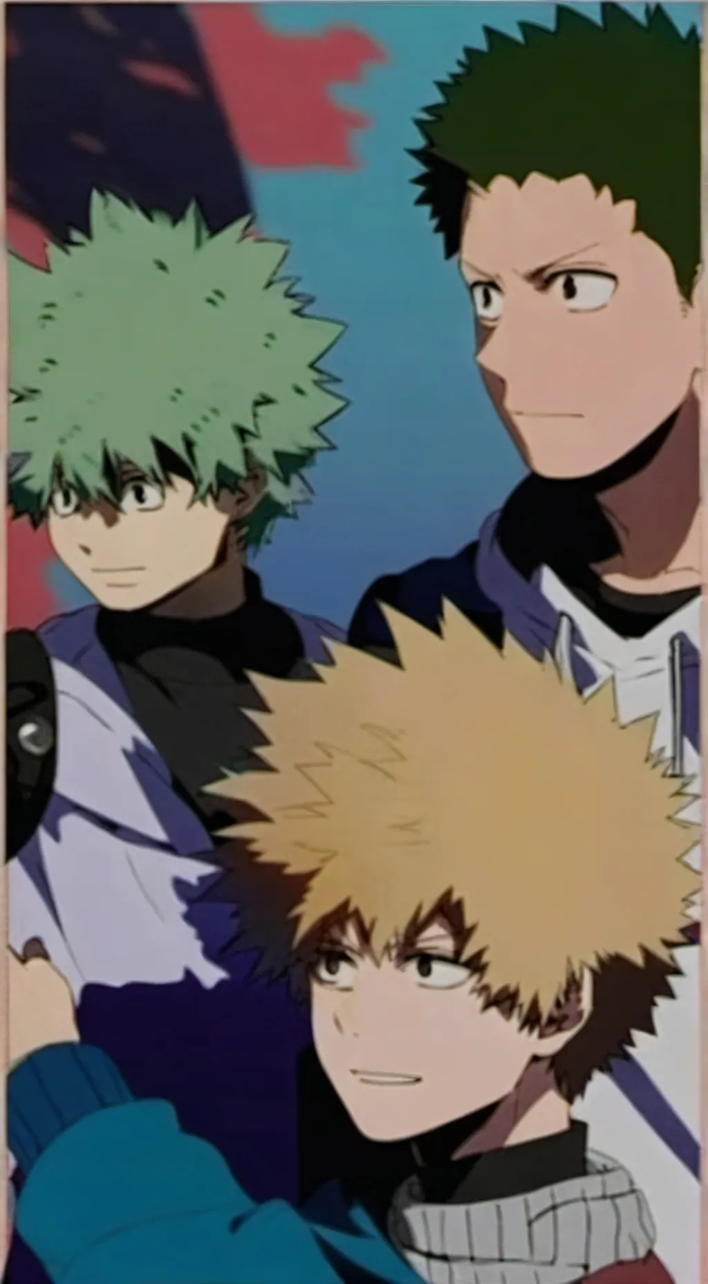 ai character: izuku/bakugo too🥰 background
