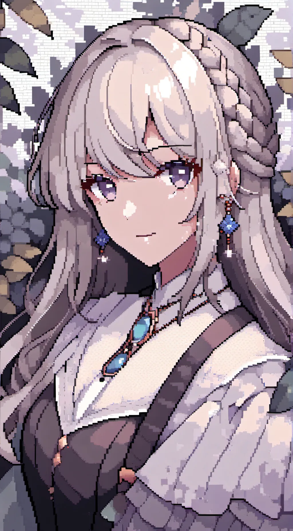 ai character: Kny triste  background