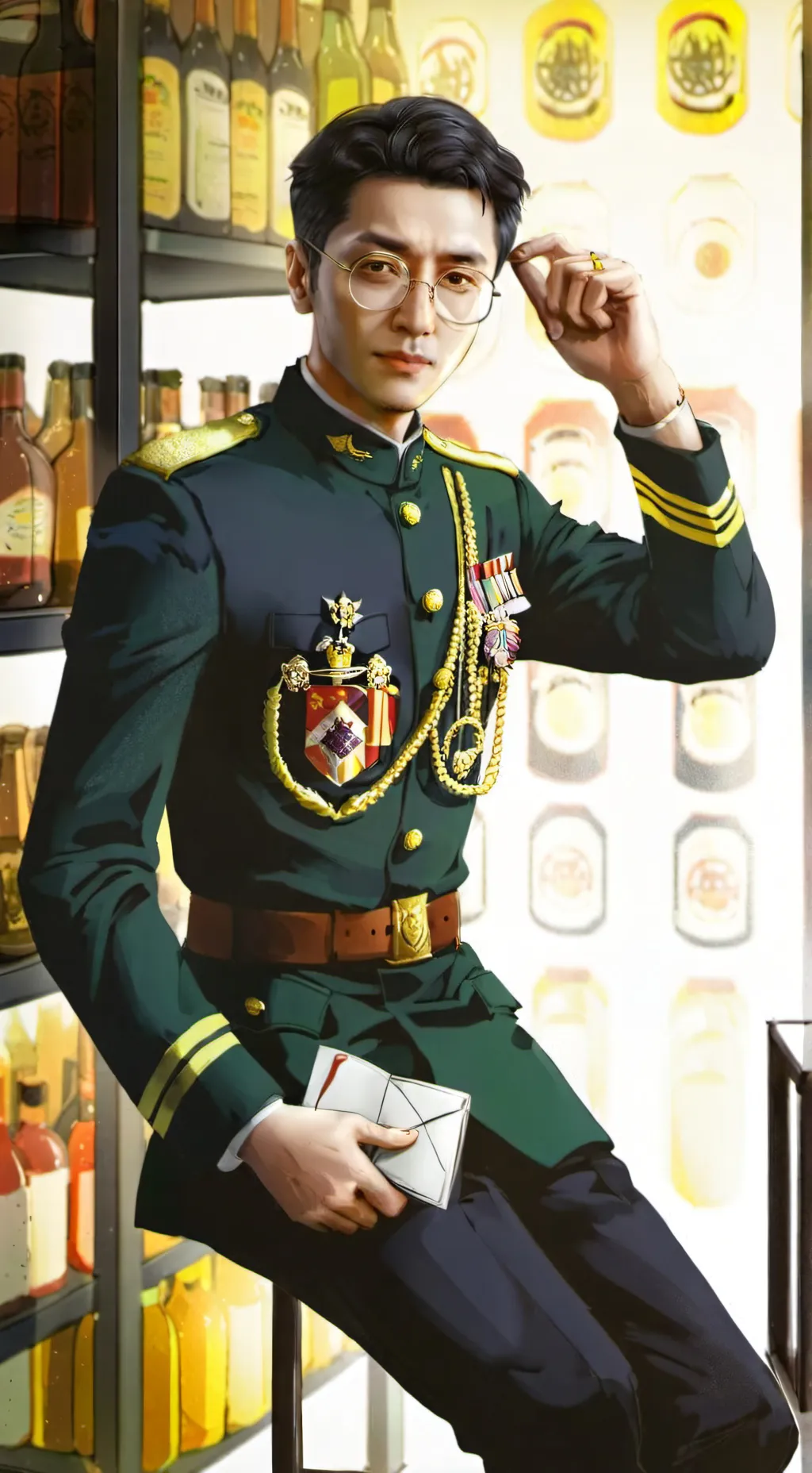 ai character: Lt.kato background