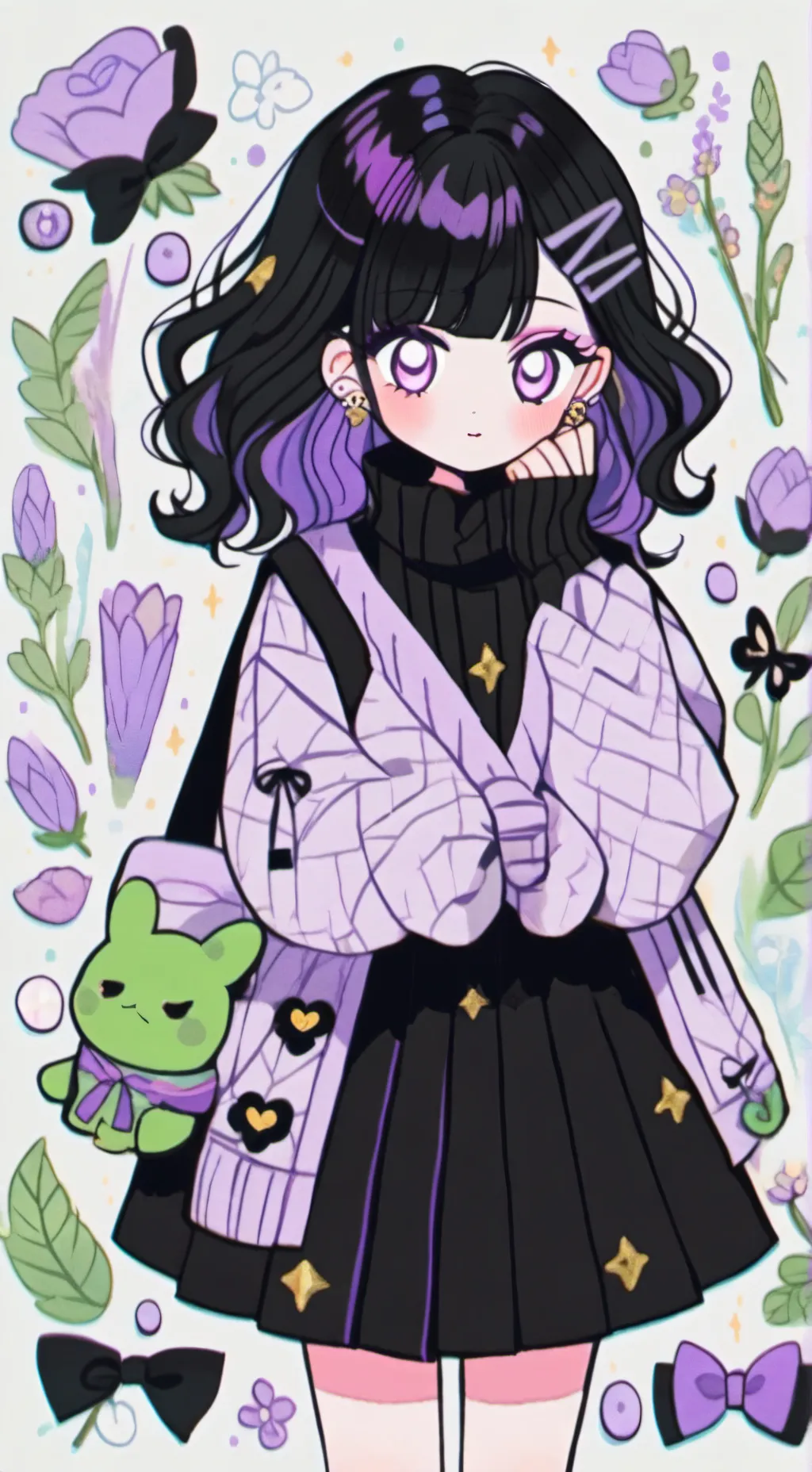 ai character: mha villain background