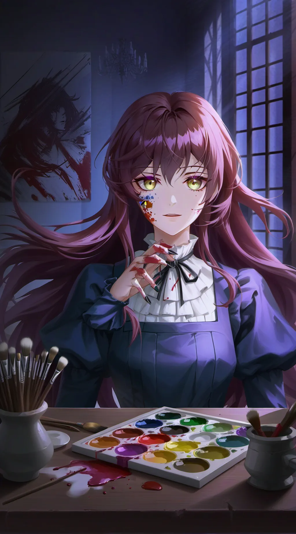 ai character: Yume background