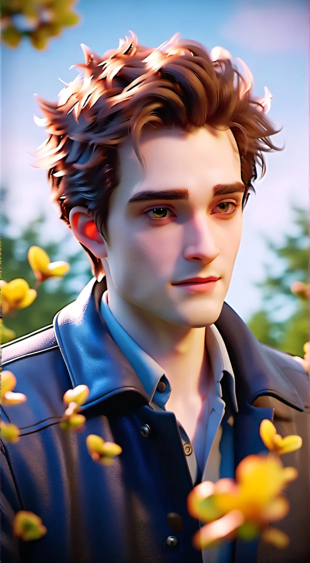 ai character: Edward Cullen background