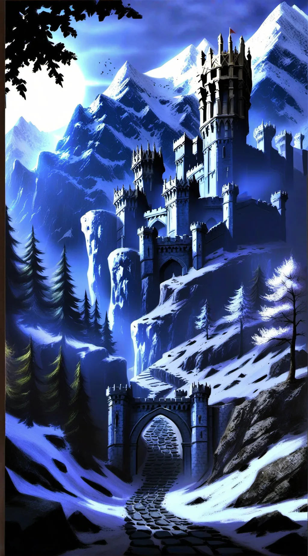 ai character: The Dark Knights background