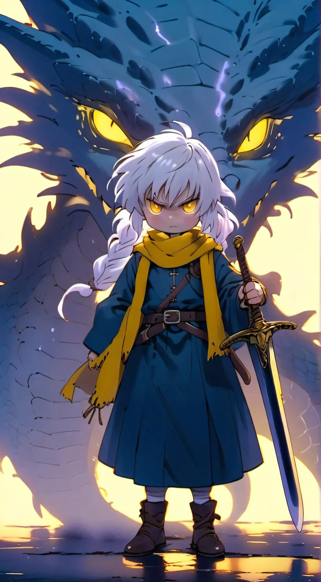 ai character: Solaria background