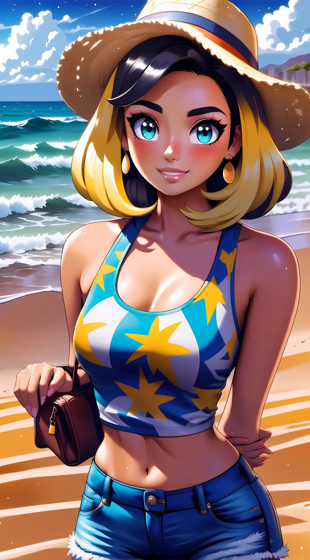 ai character: clara background