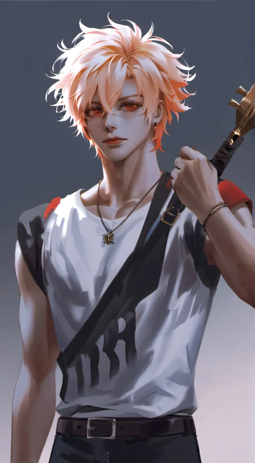 ai character: Bakugo  background