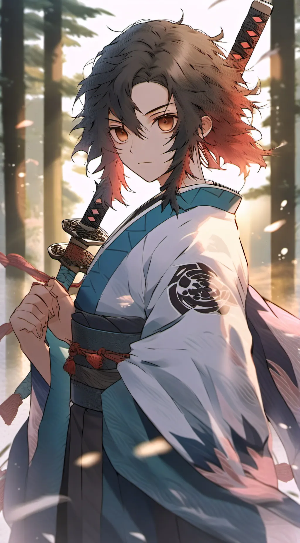 ai character: HASHIRAS background