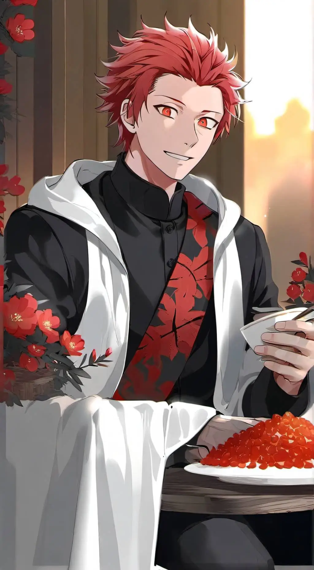 ai character: Kirishima yung/old background
