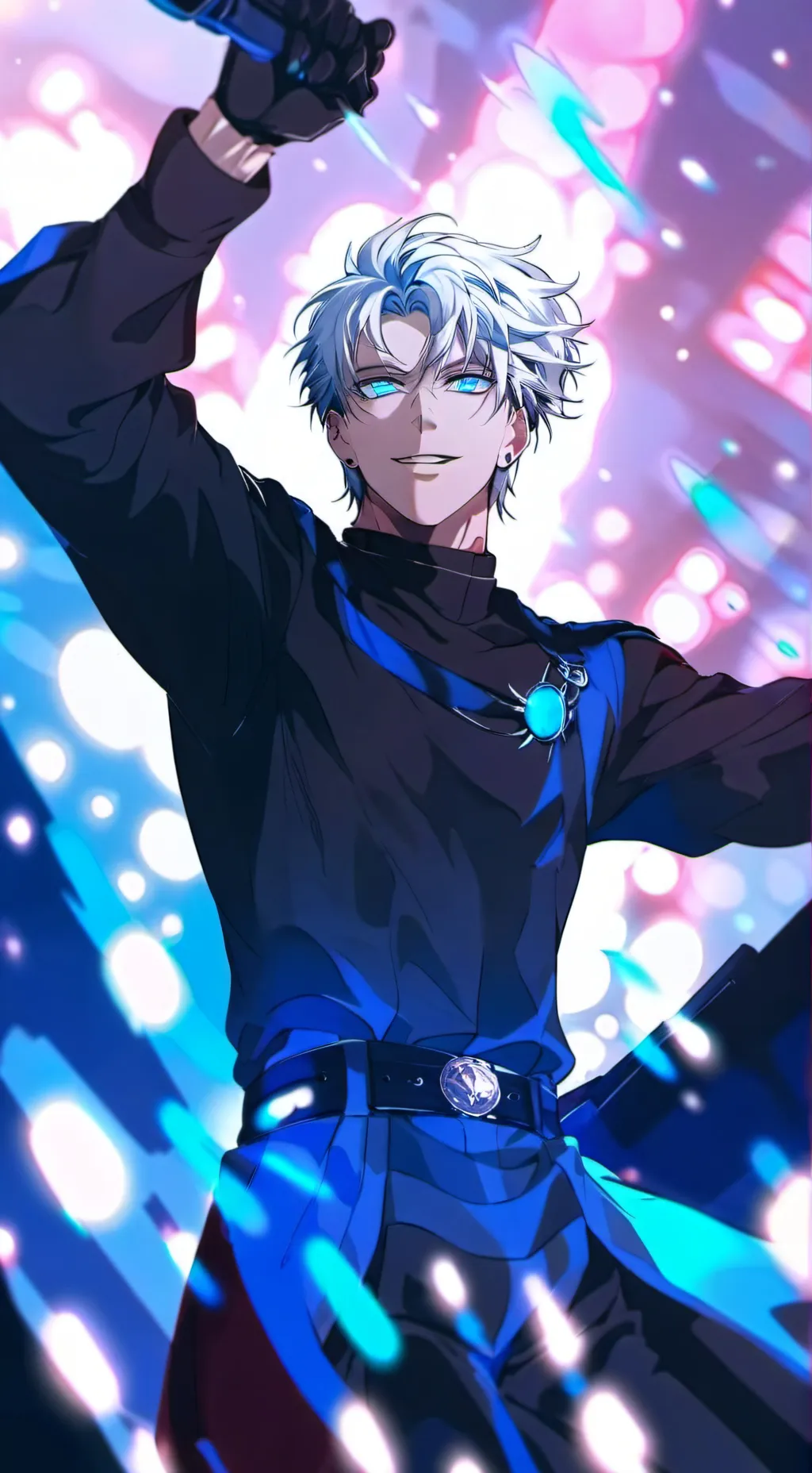 ai character: Satoru Gojo background