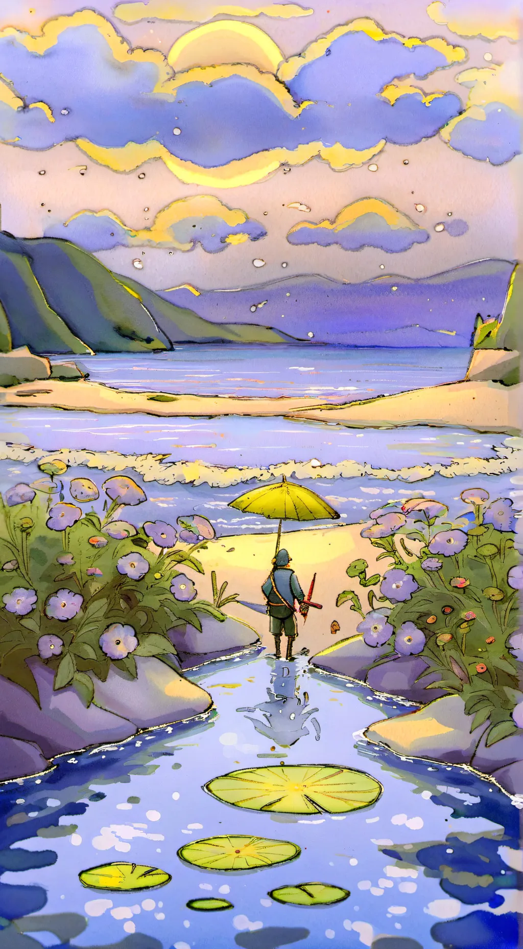 ai character: Squid game background