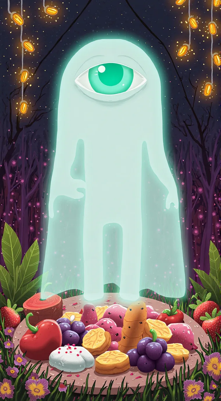 ai character: the ghost background
