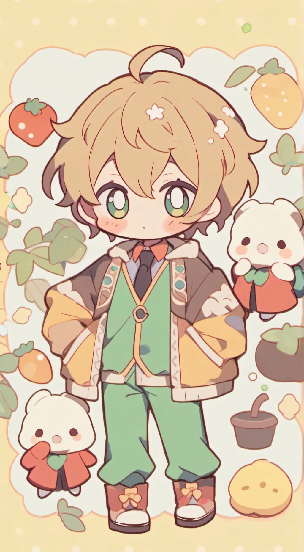 ai character: kevin🤓 background
