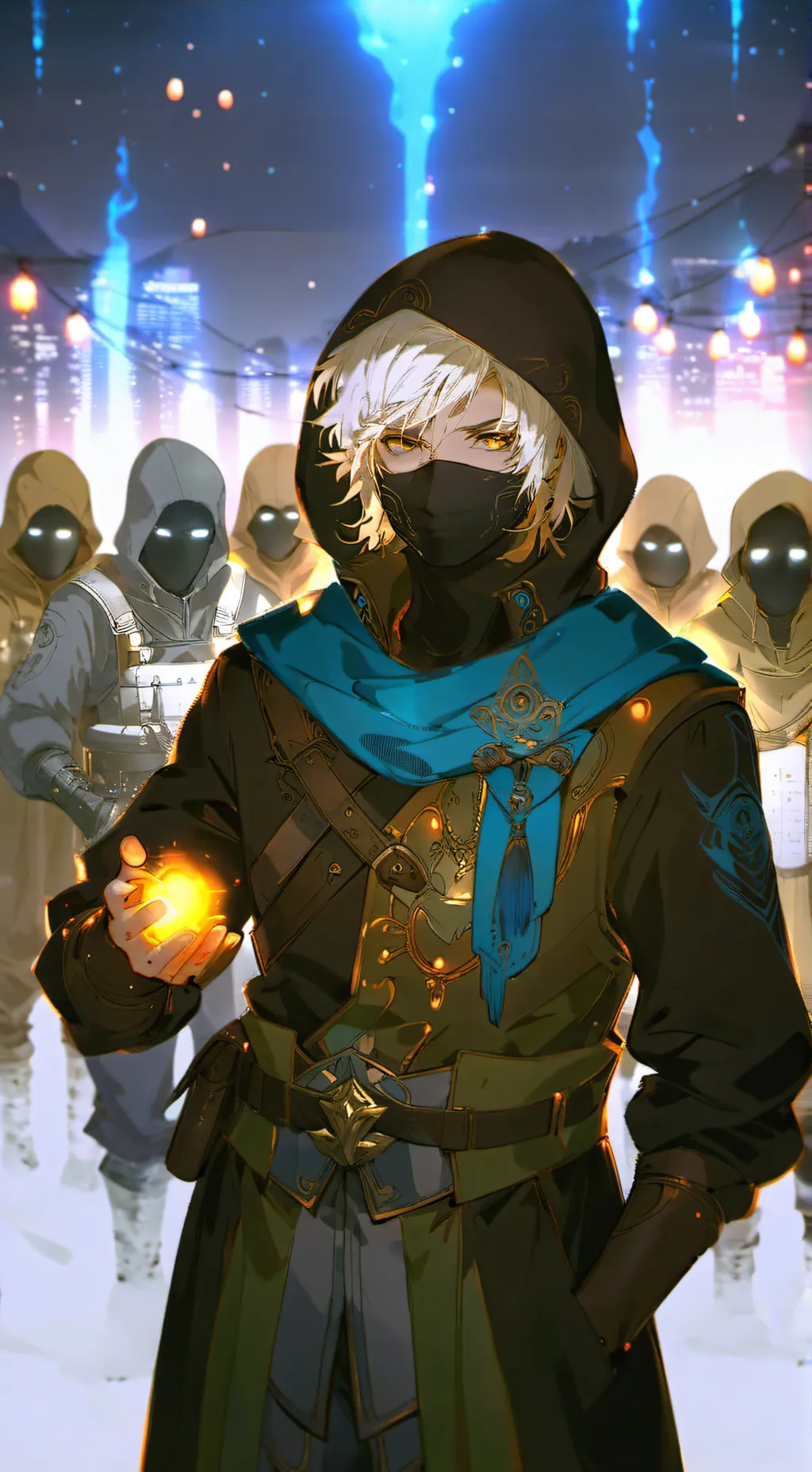 ai character: Chaotic summon background