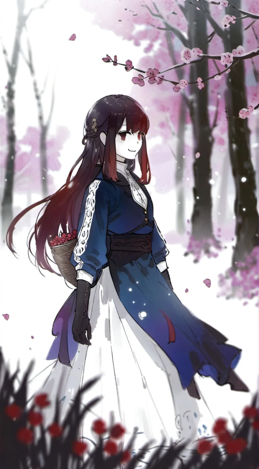 ai character: akari background
