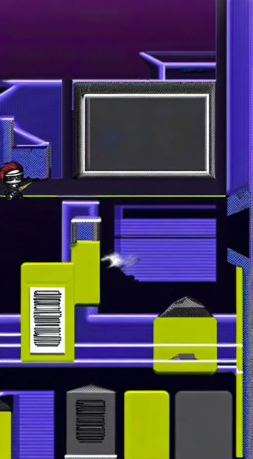 ai character: Uzi vs Mimc  background