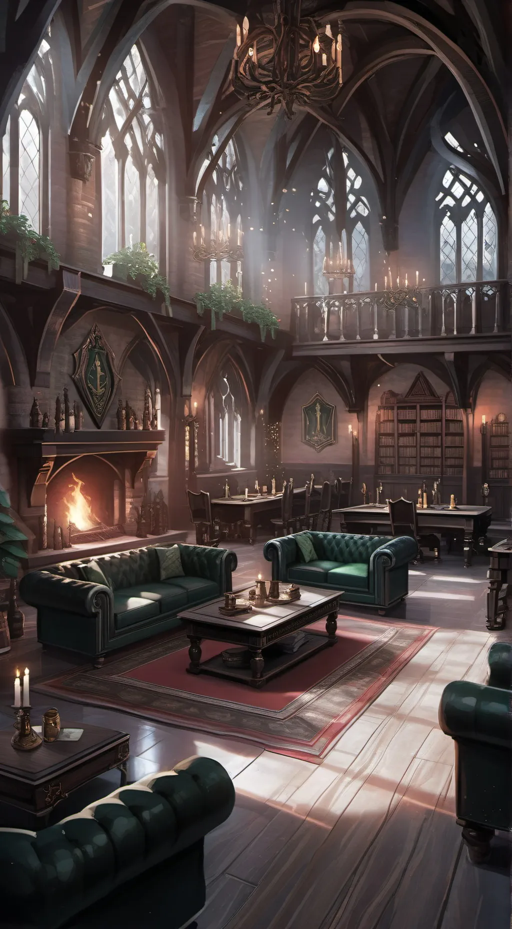 ai character: Slytherin background