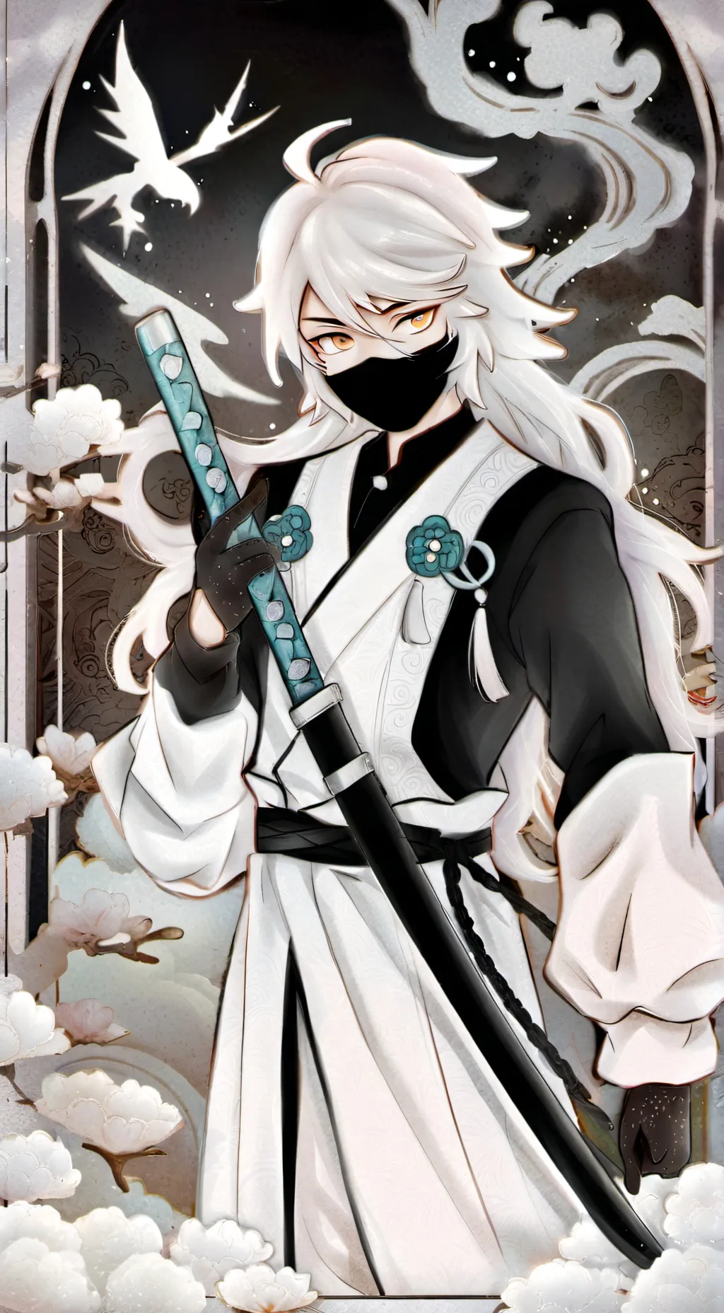 ai character: Ninjago background