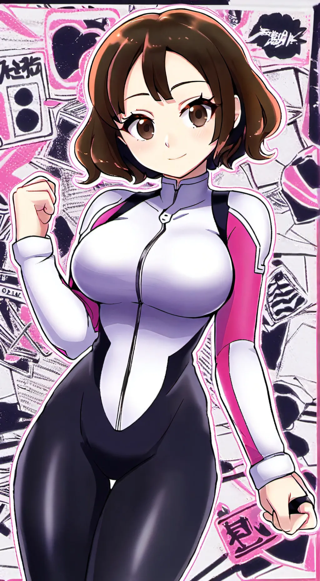 ai character: uraraka background