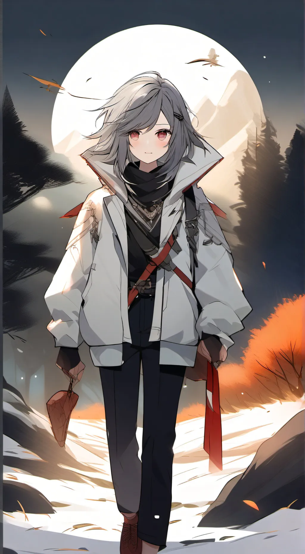 ai character: Ava  background