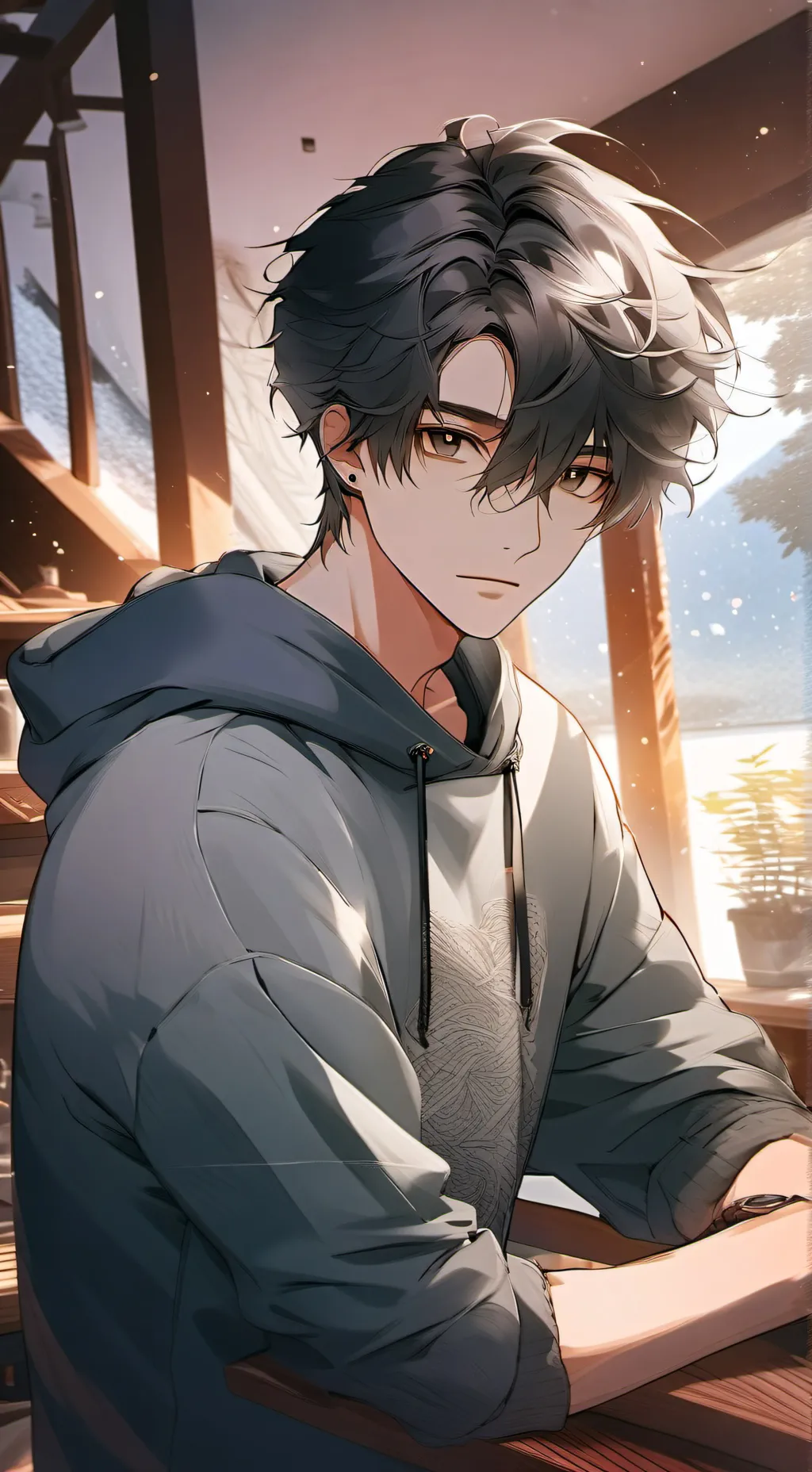ai character: Lester background