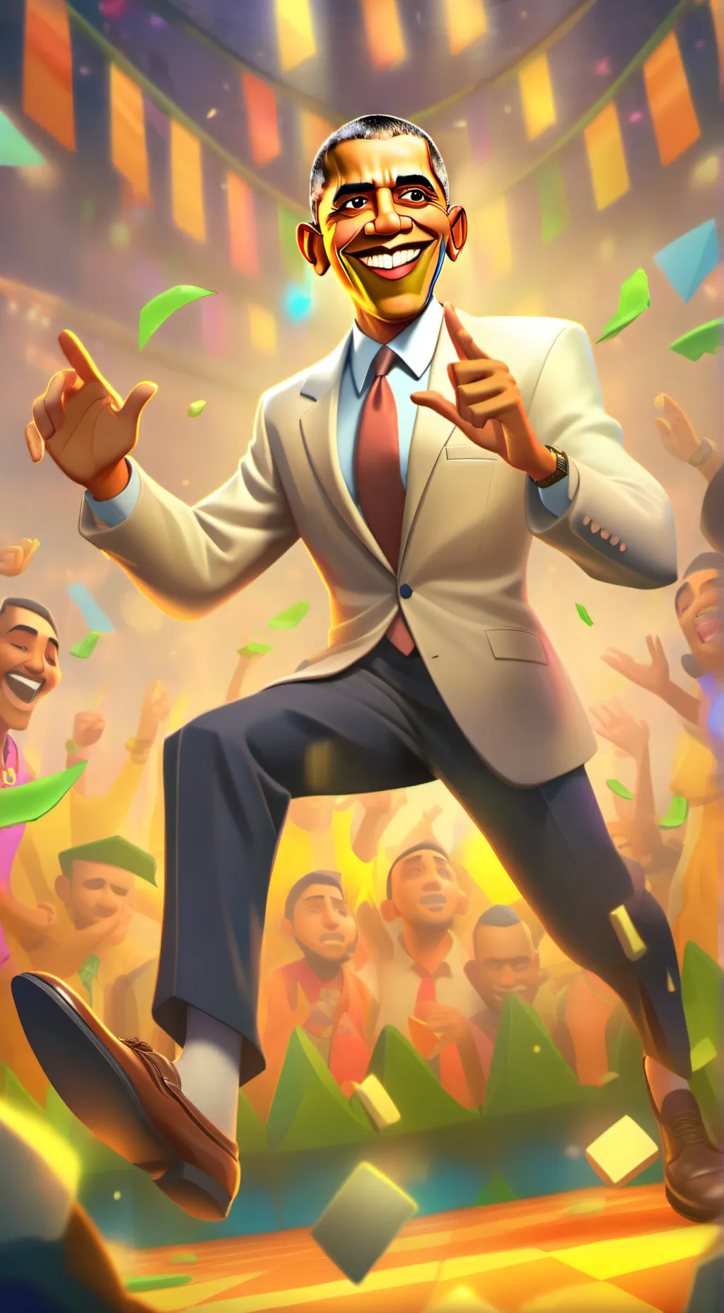 ai character: MD Christmas(chang background