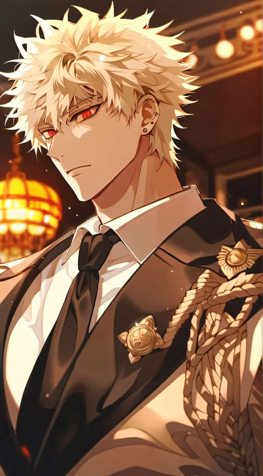 ai character: Bakugo: Mafia Boss background