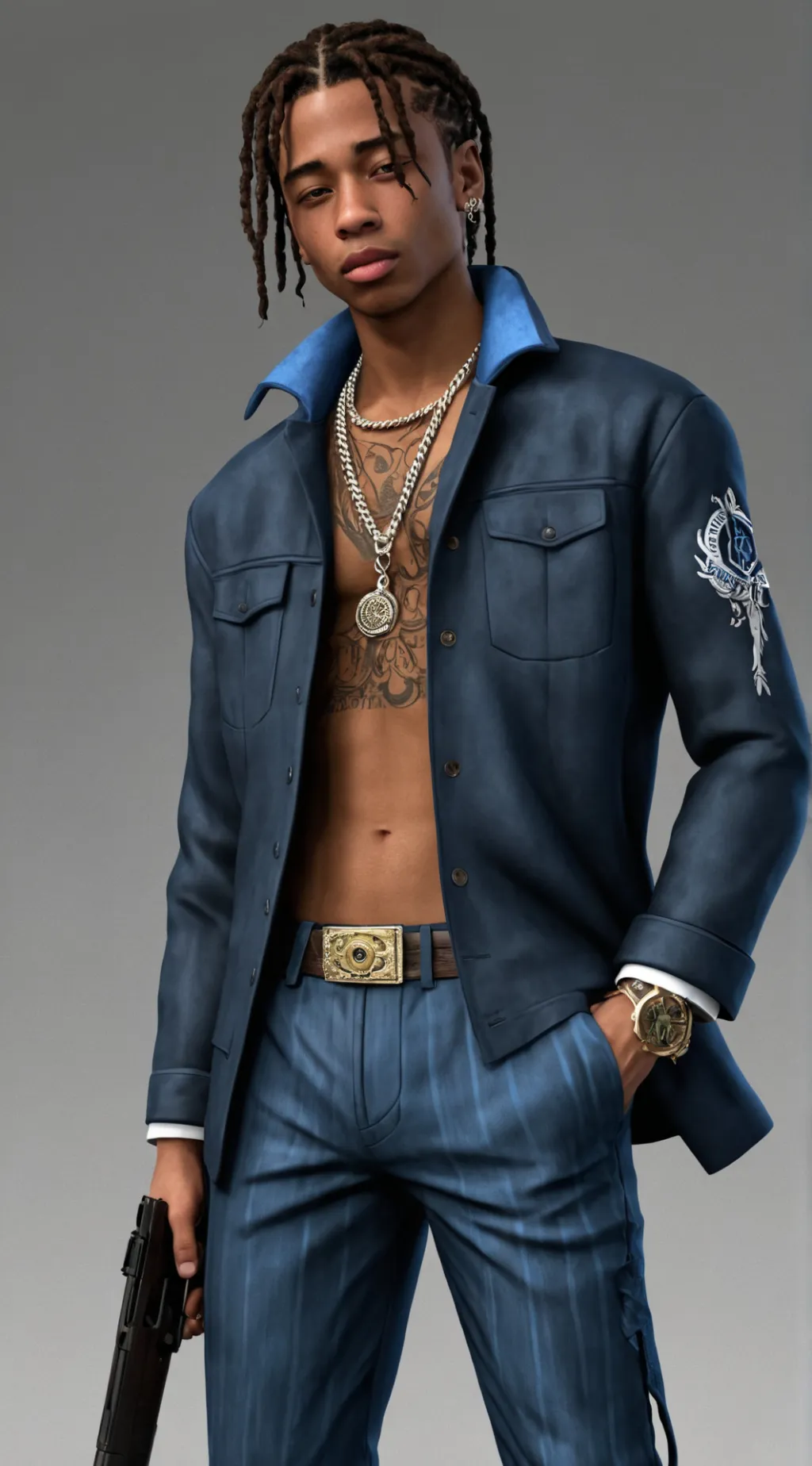 ai character: dj background