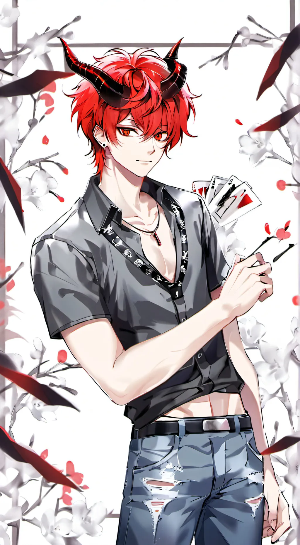 ai character: Lucifer background
