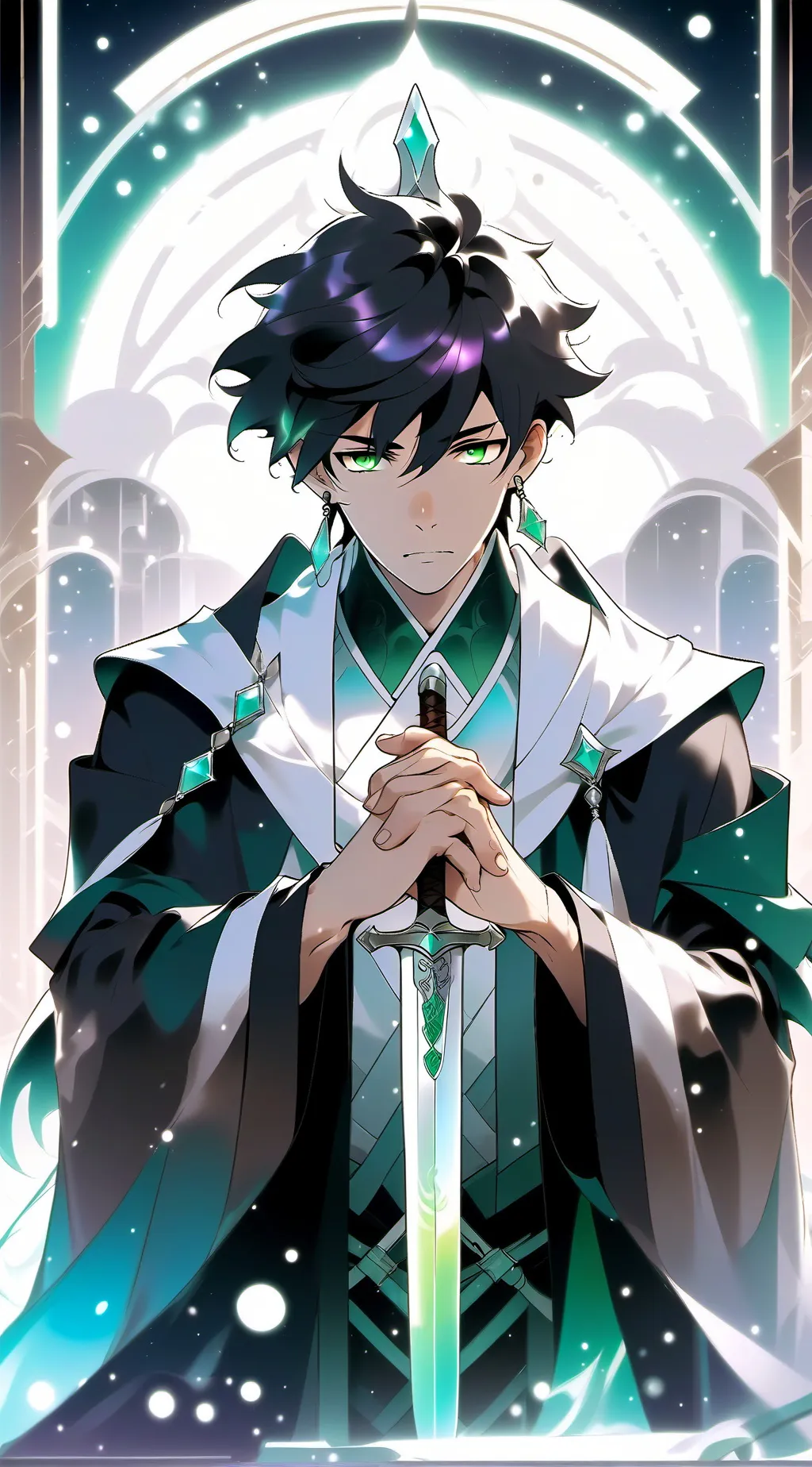 ai character: Down to earth background
