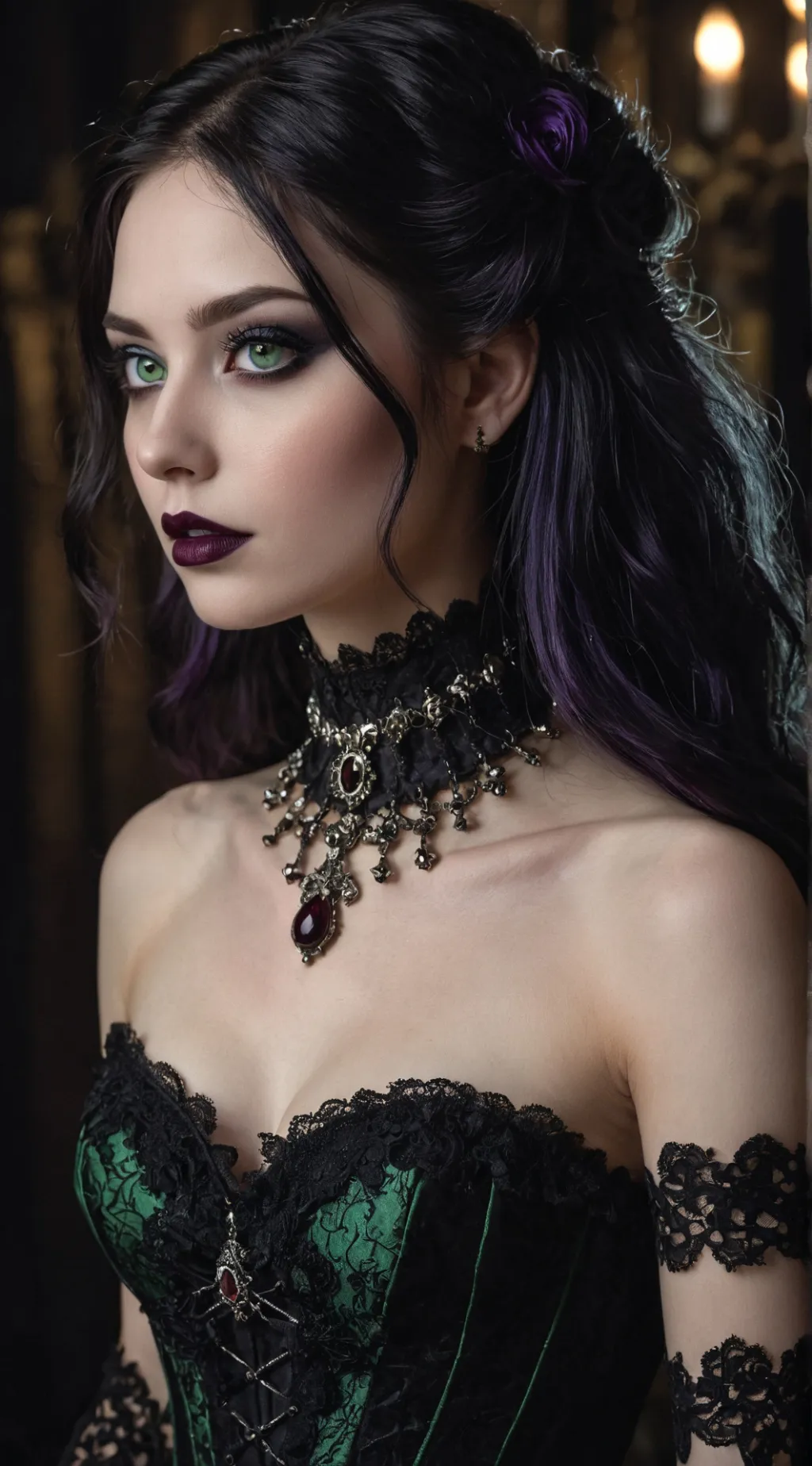 ai character: Raven Blackwood background