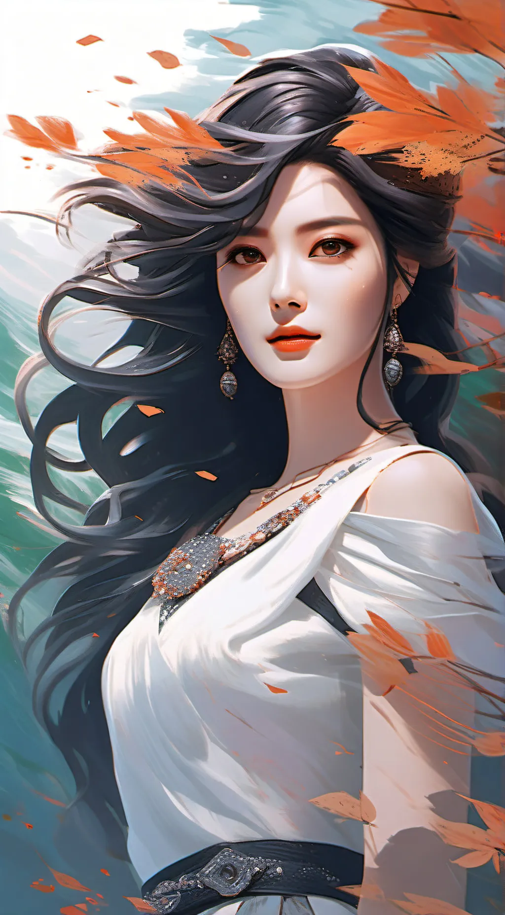 ai character: Aurora background