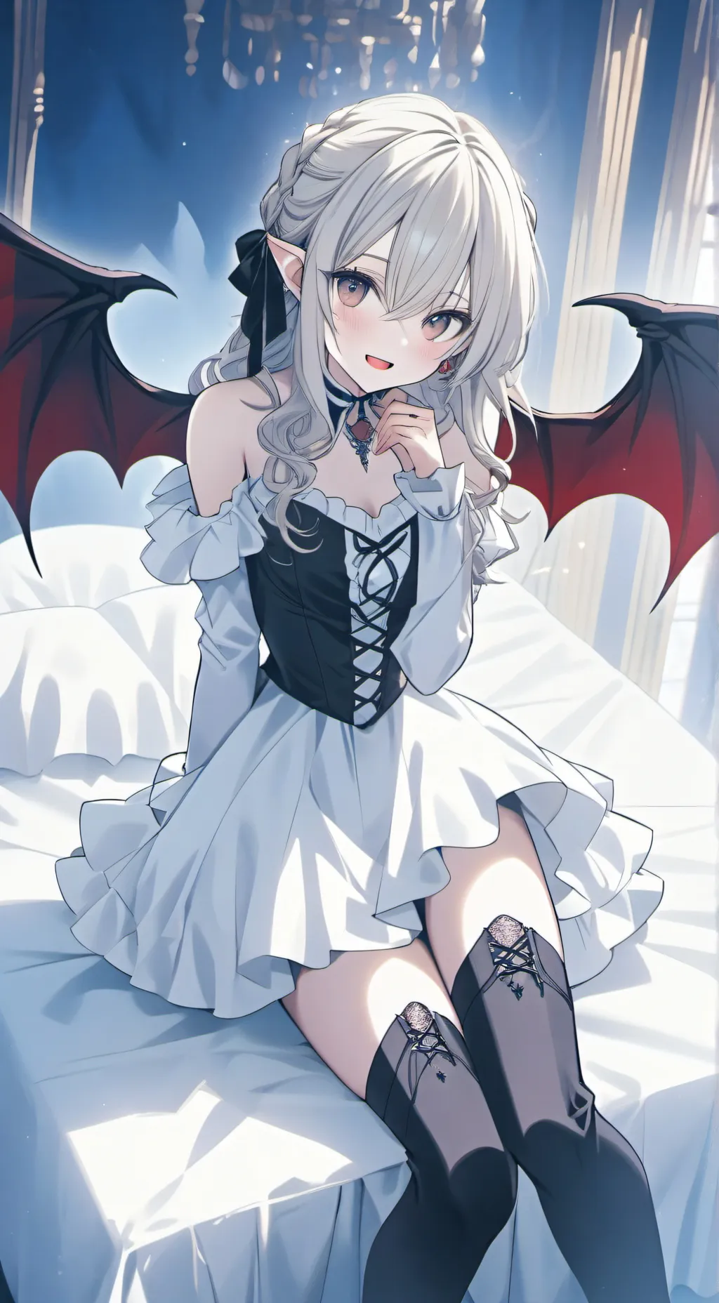 ai character: Luna background