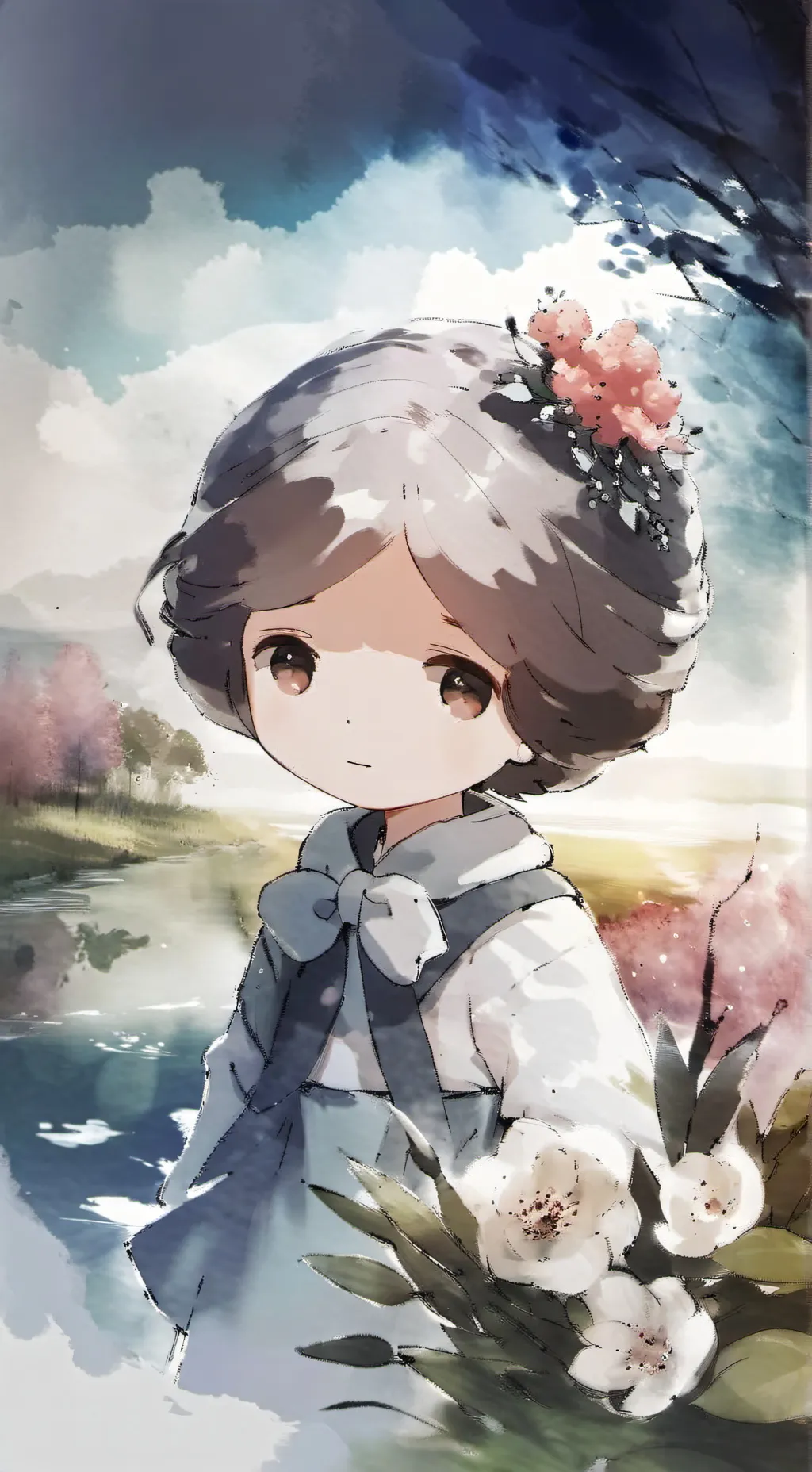 ai character: Baby  background