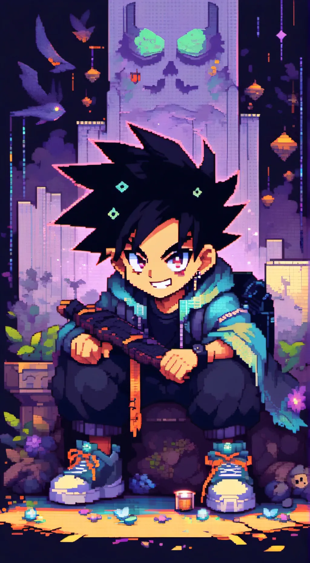 ai character: edys  background