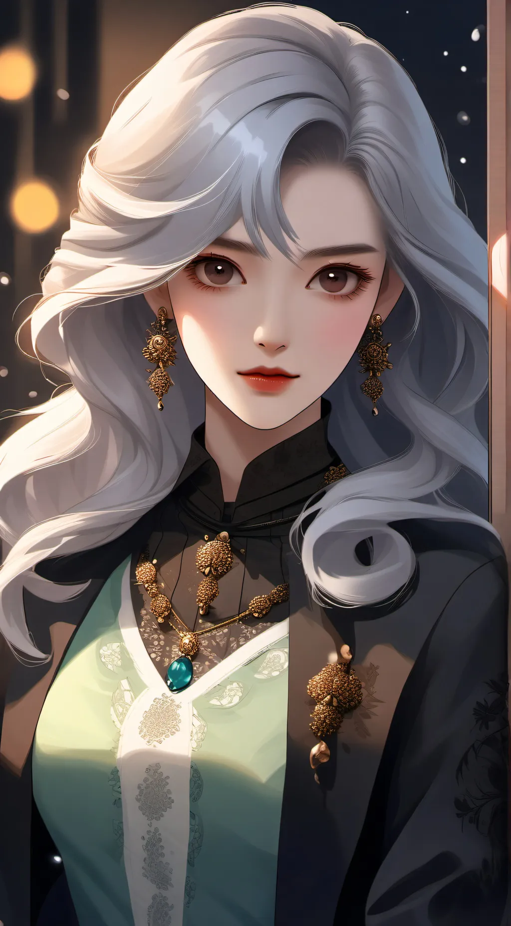 ai character: оля background