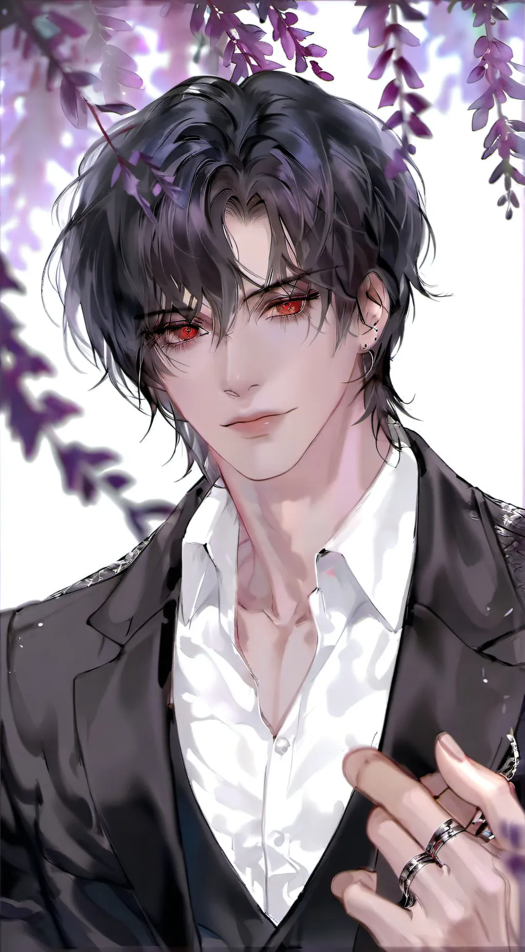 ai character: •| Alec |• background