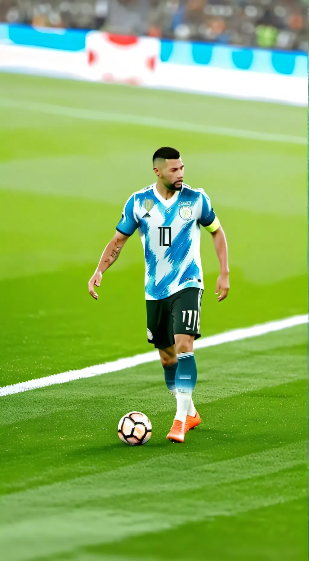 ai character: WORLD CUP background