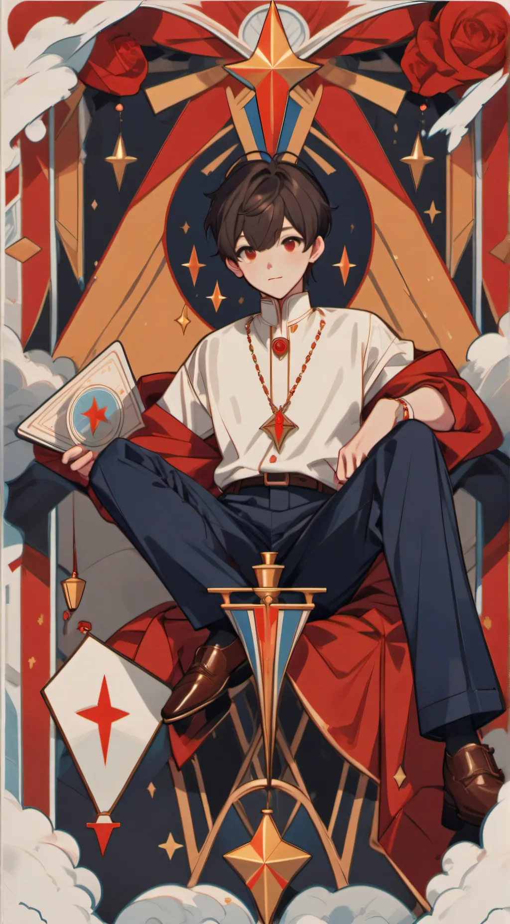 ai character: Jacob  background