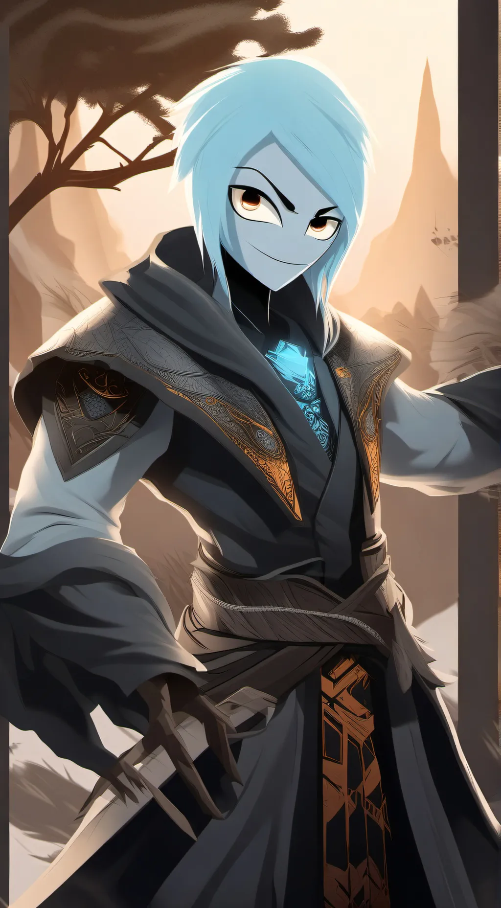 ai character: King background