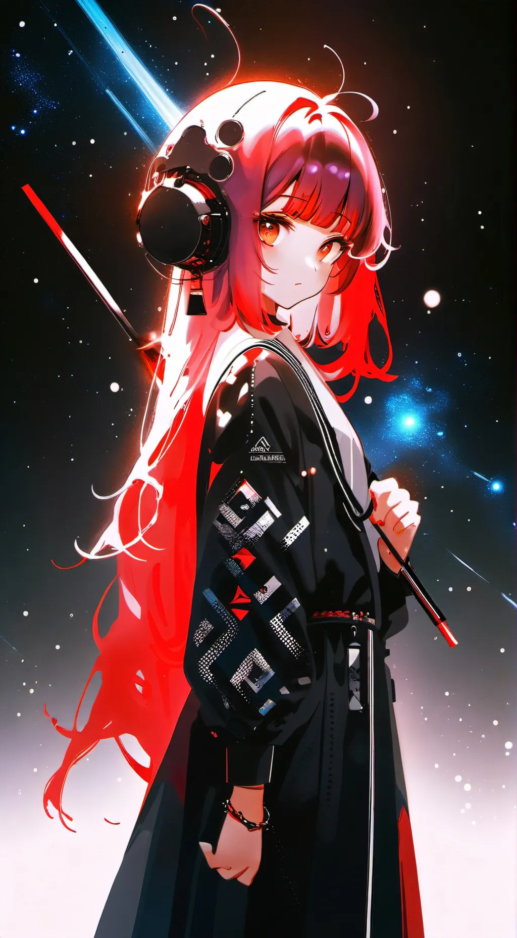 ai character: Кана background