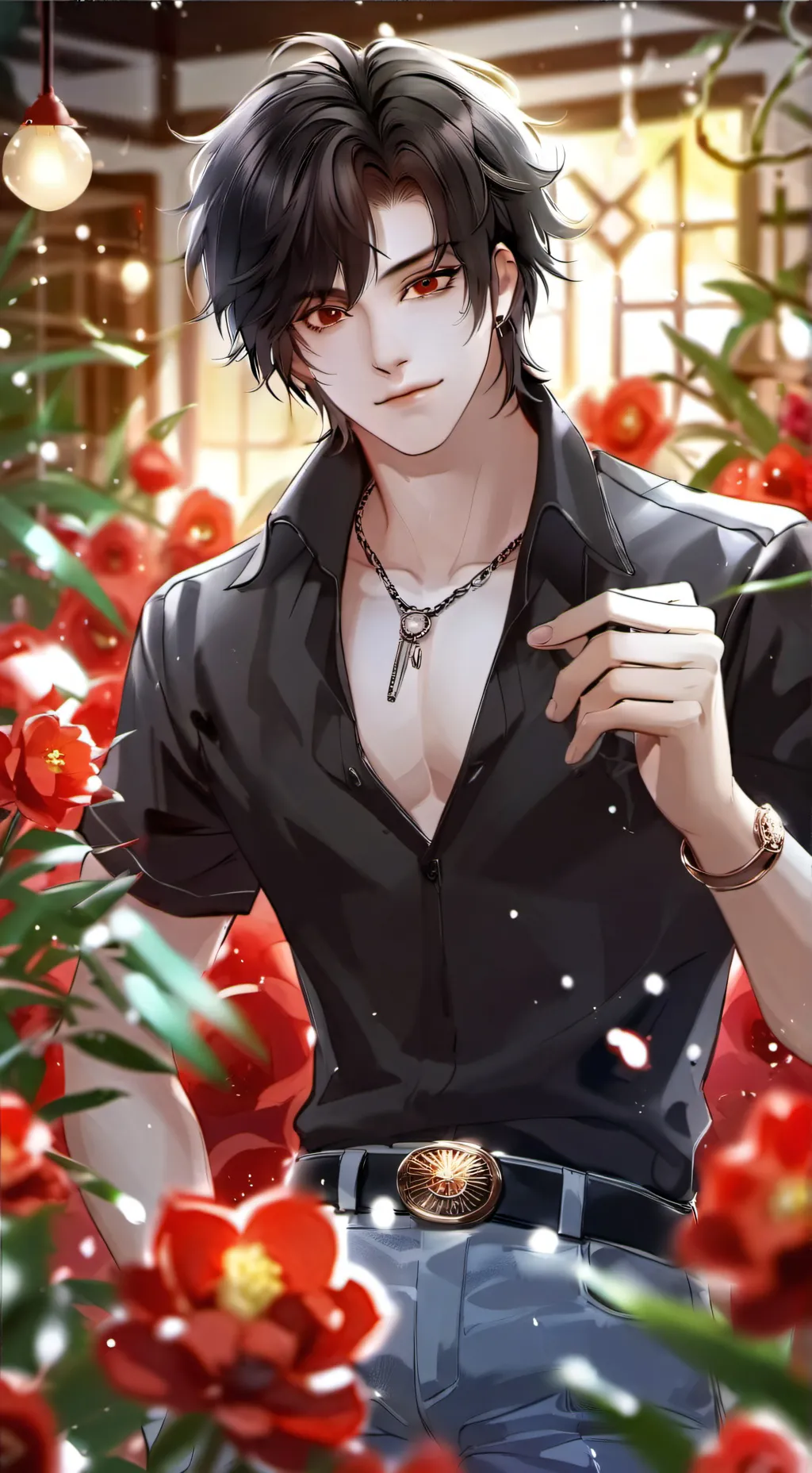 ai character: Ricky background