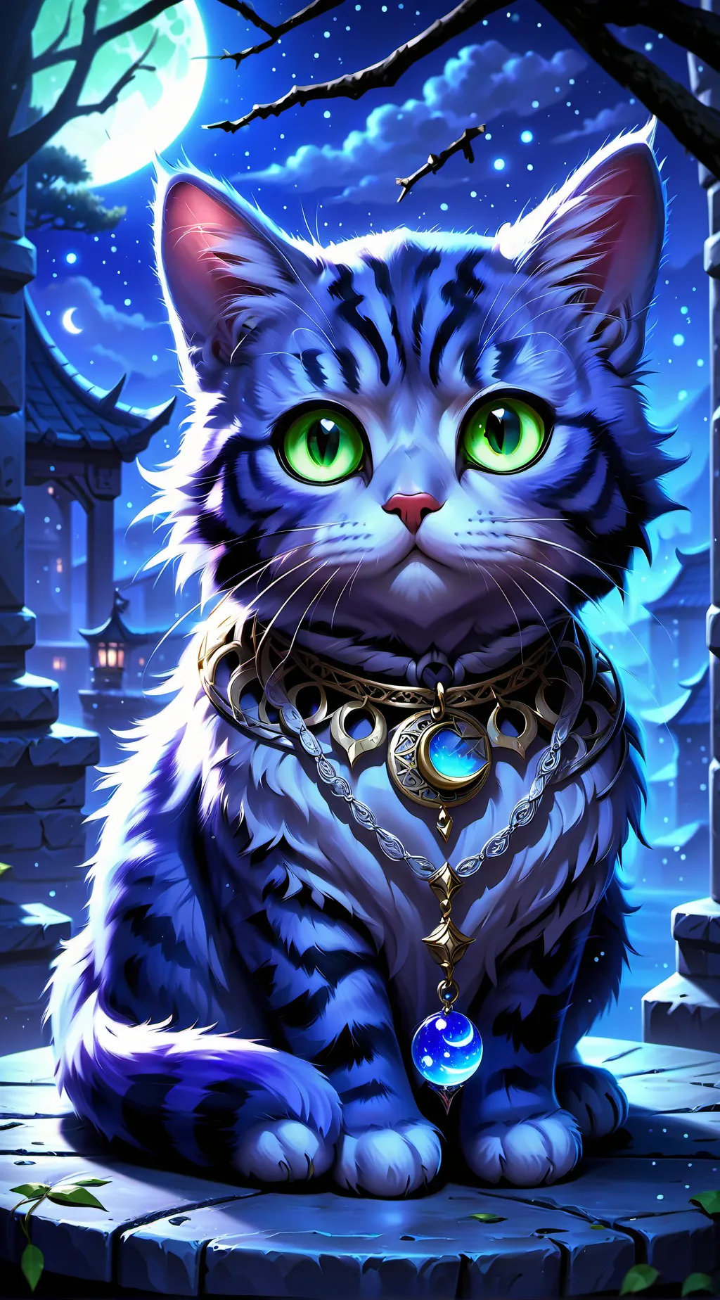 ai character: catnap background