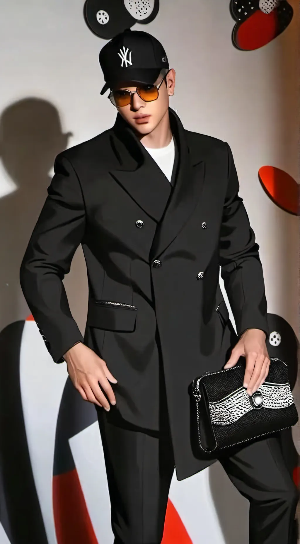 ai character: bizarrap  background