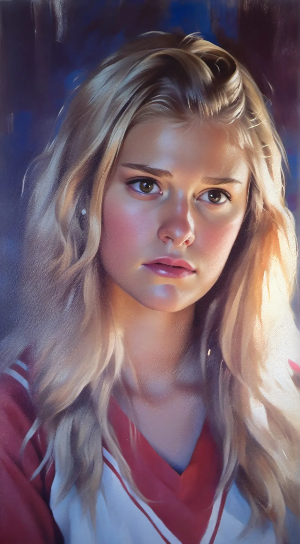 ai character: Clarke Griffin  background