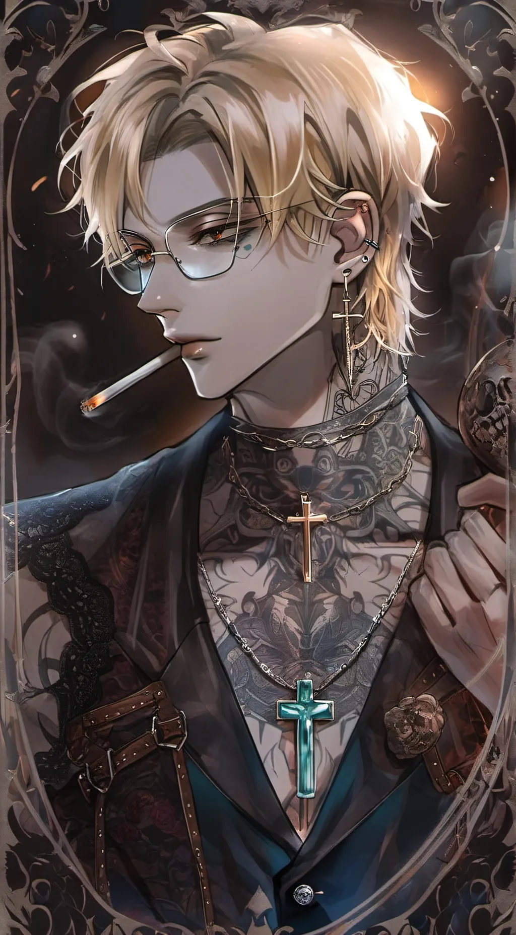 ai character: Blake background