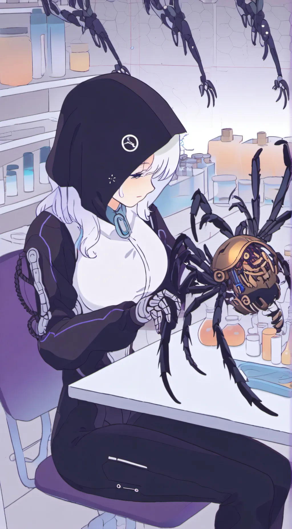 ai character: Spider-Verso background