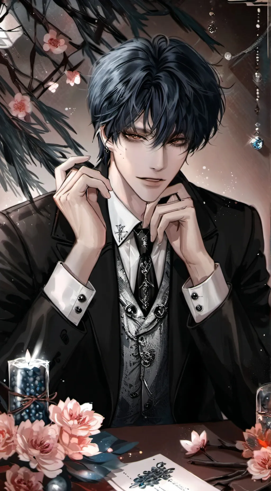 ai character: Мэтью  background