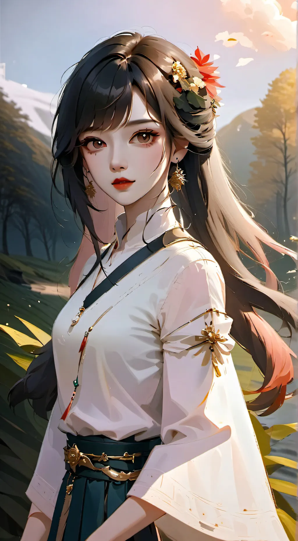 ai character: Yūki  background